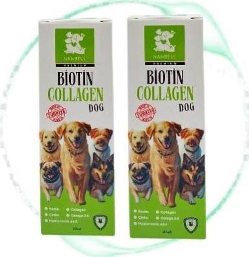 Köpekler İçin Biotin Ve Kolojen 50 Ml 2 Kutu