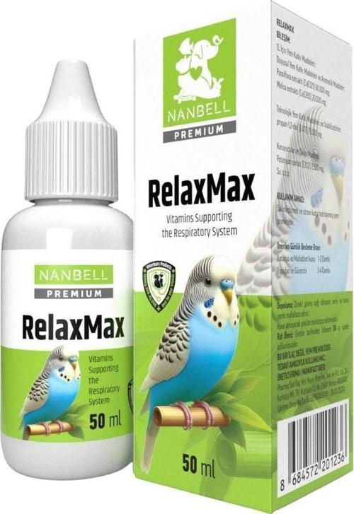 RelaxMax – Nanbell Premium Stres Azaltıcı Solunum Sistemi Vitaminleri (30 ml)