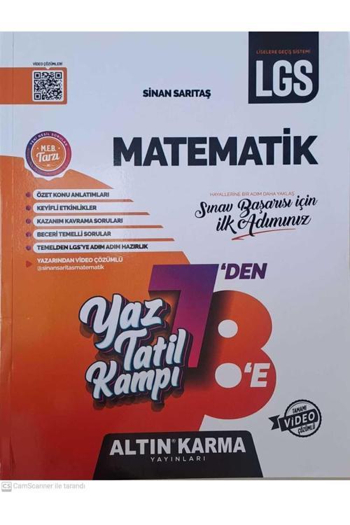 7 den 8 e hazırlık matematik kampı