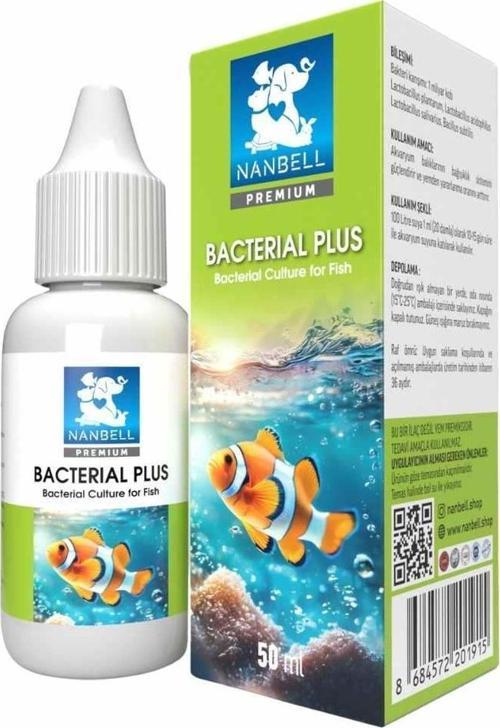 Bacterial Plus 50ml – Akvaryum Balıkları İçin Bakteri Kültürü