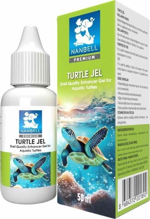  Turtle Jel 50ml – Su Kaplumbağaları İçin Kabuk Güçlendirici Jel