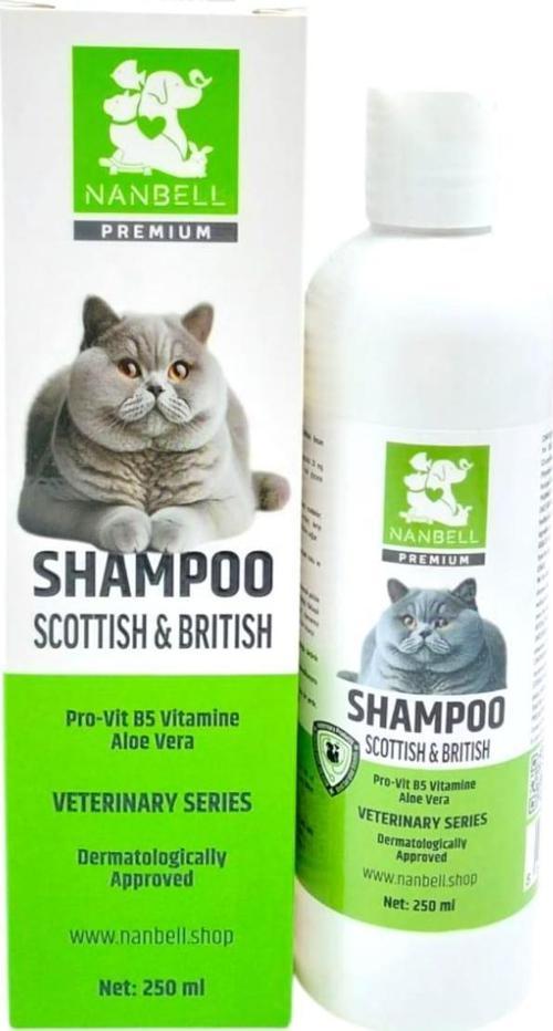 Shampoo Scottısh&Brıtısh Scottısh Ve Brıtısh Kediler için Şampuan 250 Ml