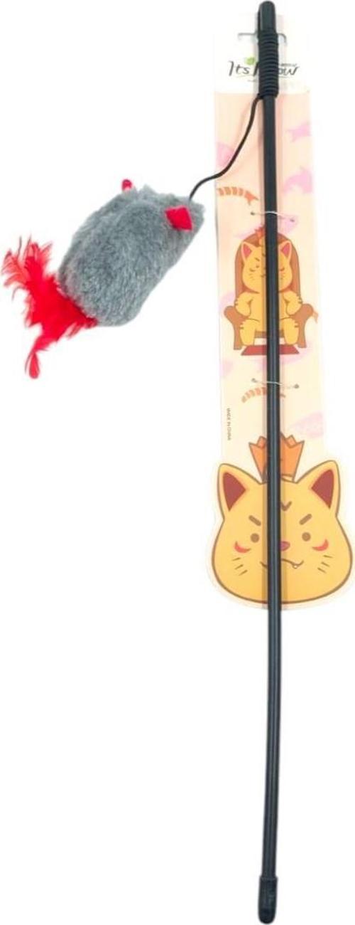 Fare Figürlü Öten Kedi Oltası 
