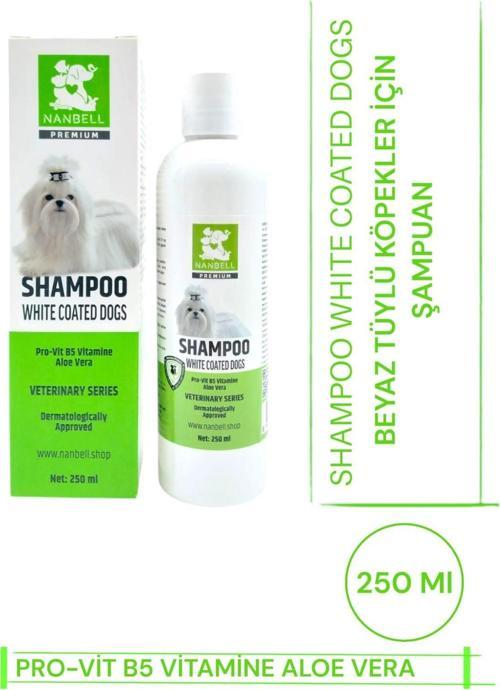 Beyaz Tüylü Köpekler İçin Şampuan 250 Ml
