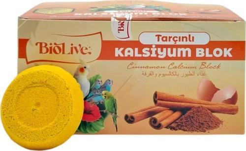 Muhabbet Kuşları İçin Tarçınlı Kalsiyum Blok 1 Adet