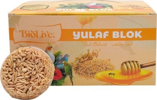 Muhabbet Kuşları İçin Yulaflı Ve ballı Blok 1 Adet