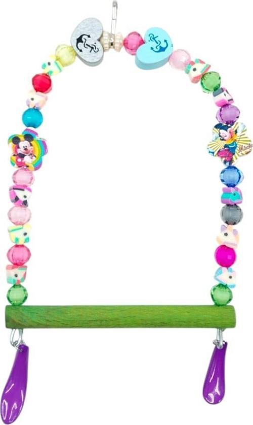 Askılı Muhabbet Kuşu Salıncağı Kuş Tüneği