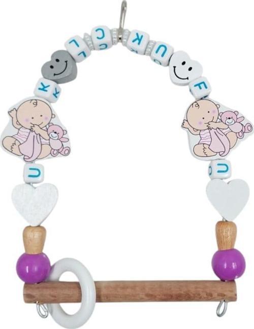 Askılı Muhabbet Kuşu Salıncağı Kuş Tüneği