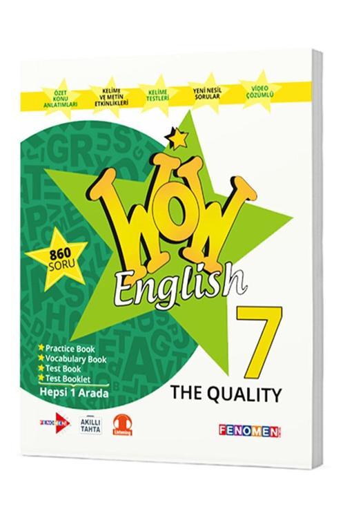 Fenomen 7 Sınıf İngilizce WOW English 7 The Quality
