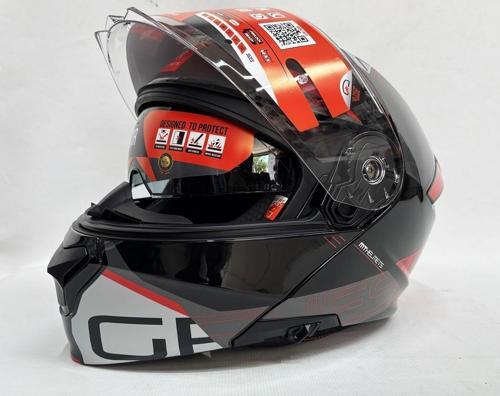 Genesis Sv Atempo B15 Parlak Renk Çene Açılır Kask Iç Güneş Vizörlü