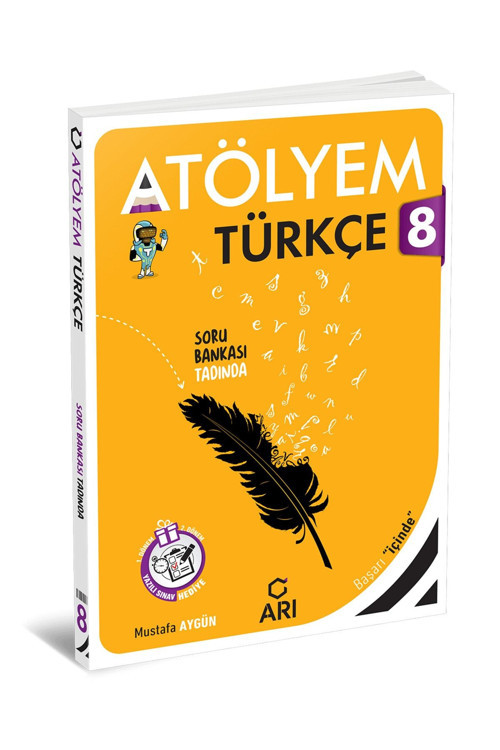 Yayıncılık 8 Sınıf Türkçe TürkçeMino Atölyem 8 . sinif test kitabi kitap