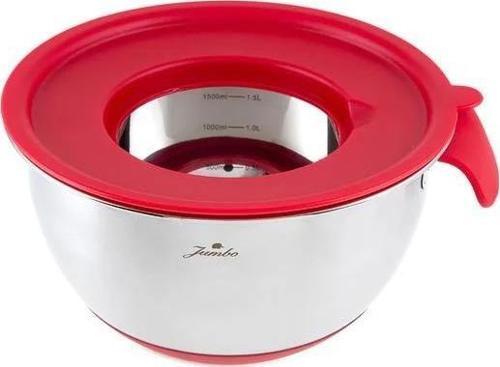 Globe Plus Kırmızı Saklama Kabı Rendeli 20 cm 500.01.02.2720