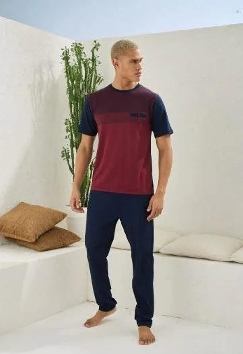 Erkek O Yaka Pijama Takım