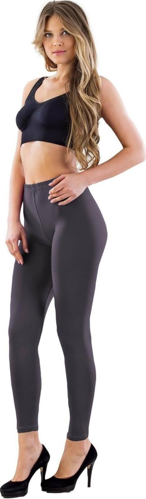 FÜME   Likralı Uzun Battal Tayt