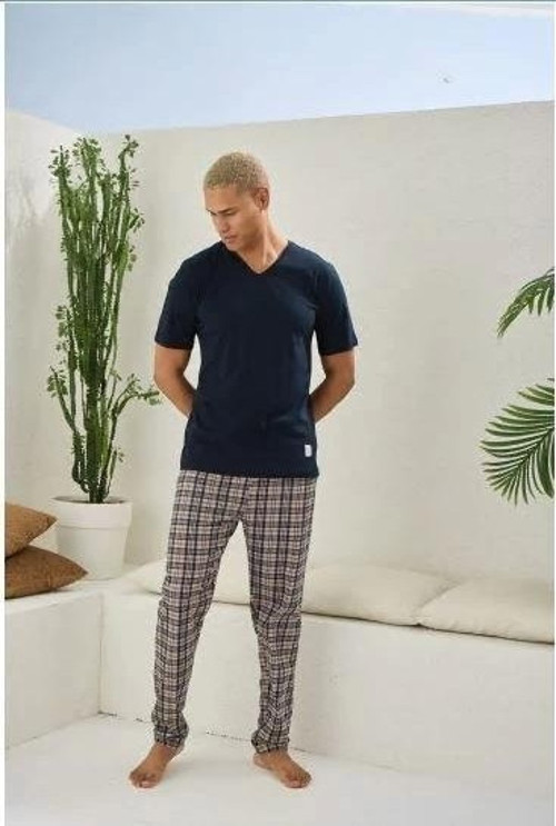 Erkek V.Yaka Pijama Takım