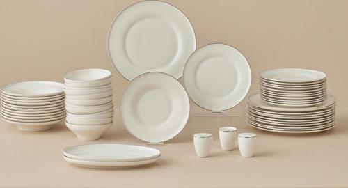 Elegance Bone Alba 53 Parça 12 Kişilik Yemek Takımı