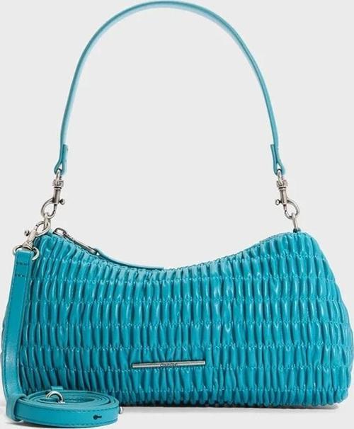 RUCHED DROP SHOULDER BAG Kadın Yeşil Omuz Çantası LV04K3088G-XT6