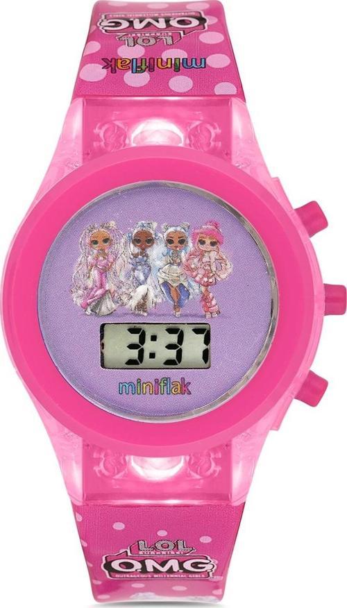 LOL Surprise! Lisanslı OMG7002 Pembe Işıklı Çocuk Saati