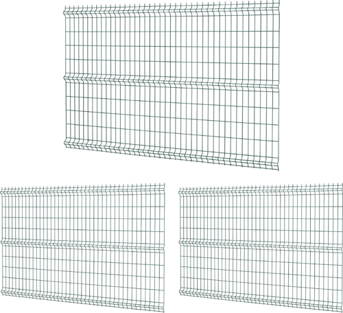 3 'lü Panel Çit Teli Çift Telli Avantaj Paketi (7,5 Metre) 50 Cm-Antrasit