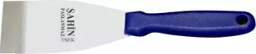 Şahin Bursa Paslanmaz Gıda Spatulası No:4, 10 cm - Plastik Sap