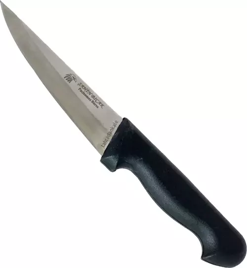 Şahin Bursa Kalın Kasap Bıçağı No:1, 14 cm, Plastik Sap