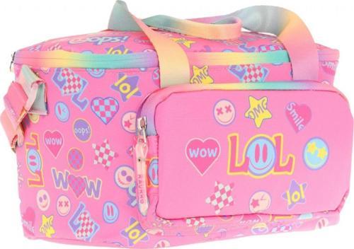 Kids Thermo Isı Yalıtımlı Kız Çocuk Lol Baskılı Pembe Beslenme Çantası L7237 (İki Bölmeli)