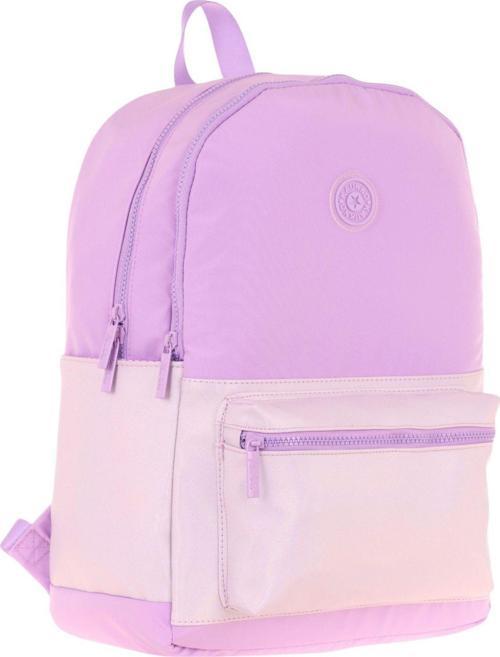 Cube Üç Bölmeli Kız Çocuk Mor Okul Çantası - K1821