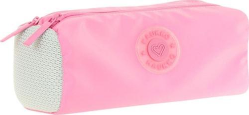 İki Bölmeli Kız Çocuk Okul Kalem Çantası - Pembe - K2739