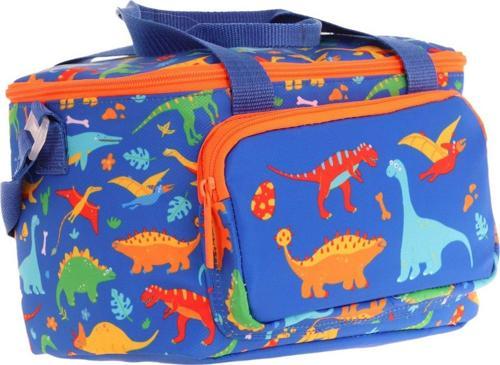 Kids Thermo Isı Yalıtımlı Erkek Çocuk Dinazor Lacivert Yeşil Beslenme Çantası L7278 (İki Bölmeli)