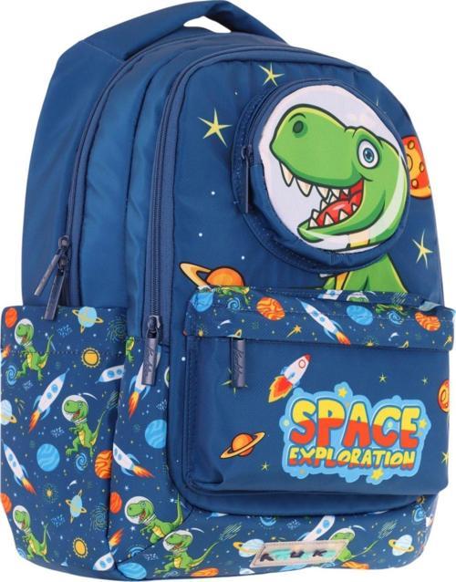 Toys Erkek Çocuk 3D Dinazor Şekilli İlkokul ve Günlük Sırt Çantası - Lacivert - L5252