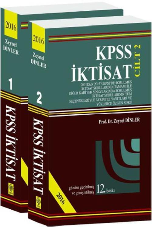 KPSS İktisat 2015 - 2 Cilt Takım