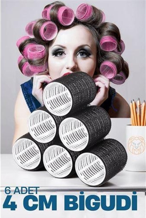 ModaCar 4 Cm Bigudi 6 lı Paket