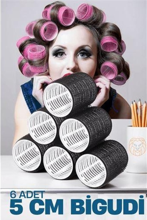 ModaCar 5 Cm Bigudi 6 li Paket