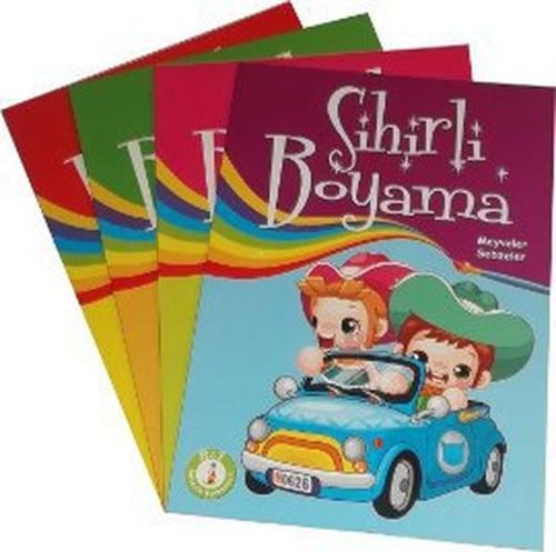 Sihirli Boyama Seti (4 Kitap Takım)