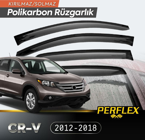 Honda CR-V 2012-2018 Cam Rüzgarlığı V2 Düz