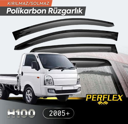 Hyundai H100 Kamyonet 2005+ Cam Rüzgarlığı V2 Mugen