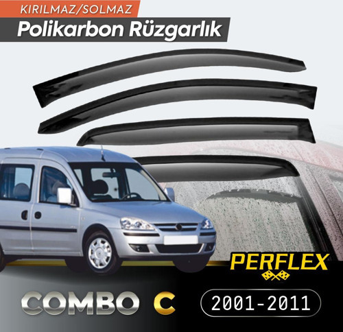 Opel Combo C 2001-2011 Cam Rüzgarlığı V2 Mugen