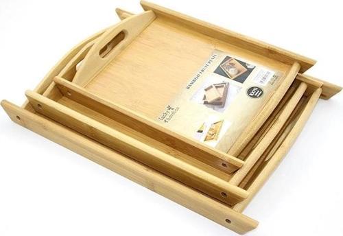3'lü Bambu Tepsi Alk2164