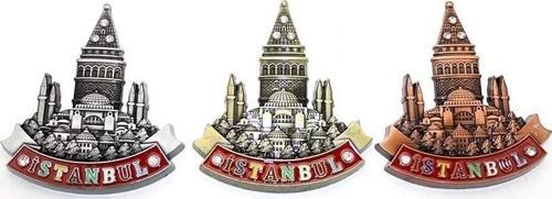 İstanbul Temalı Metal Magnet Alk3332