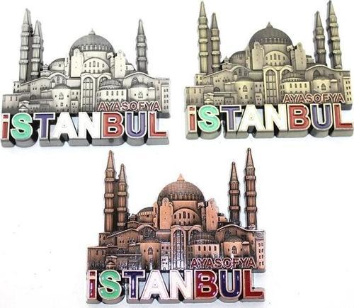 İstanbul Temalı Metal Magnet Alk3342