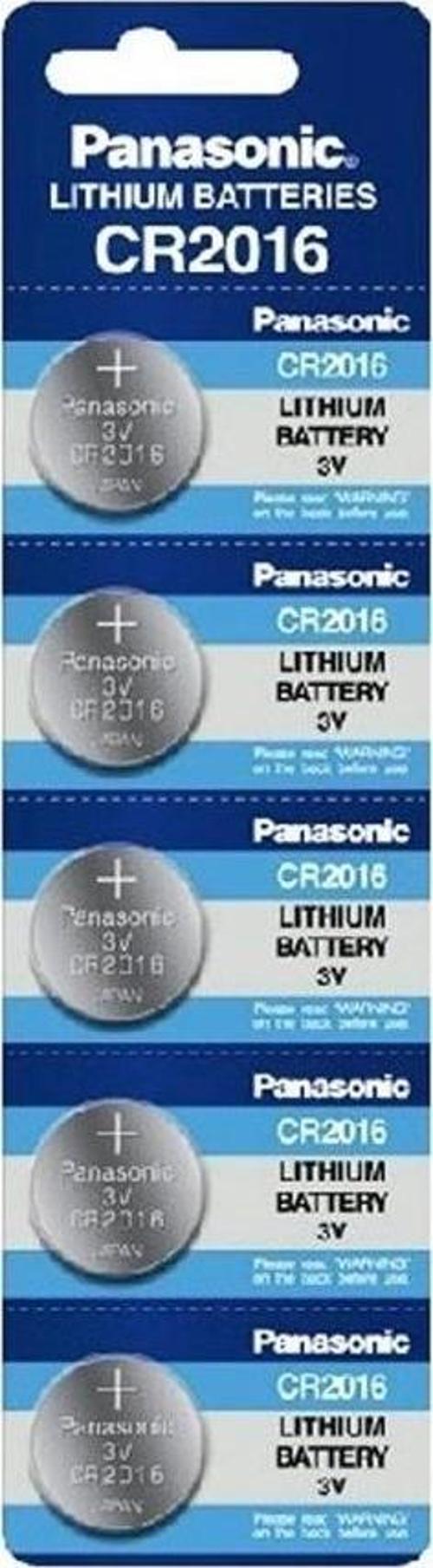 2016 3v Lityum Düğme Pil 5'li Paket