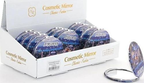 Taşlı İstanbul Tasarımı El Aynası İnce Alk2924