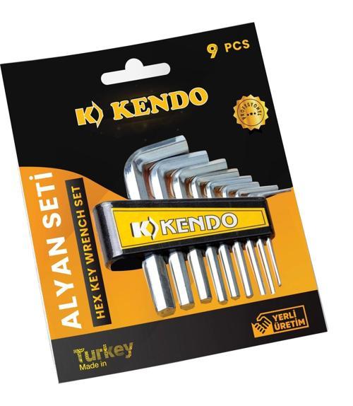 Eltos Kendo Allen Anahtar Seti Alyan Anahtar 9 Parça