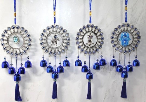 Metal Nazar Boncuğu Çan Alk3495