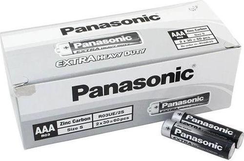 Panasonic Manganez İnce Kalem Aaa Pil 60'lı Paket