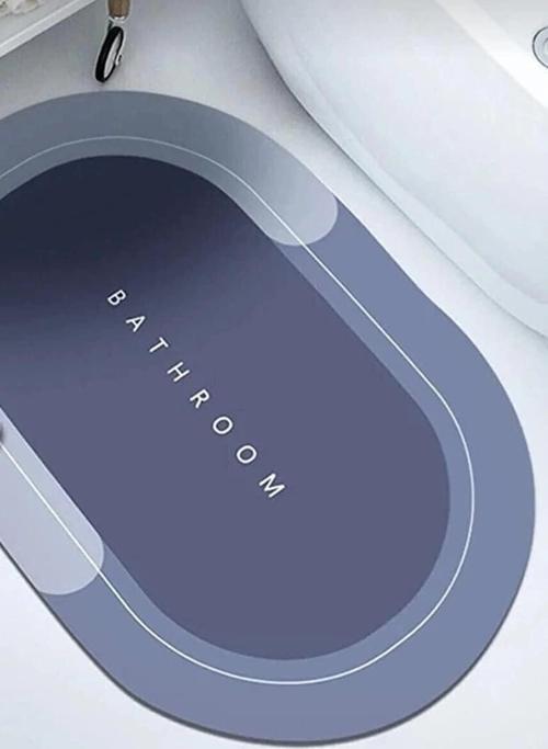 Süper Su Emici Kaymaz Tabanlı Banyo Paspası ( 40*60 )cm