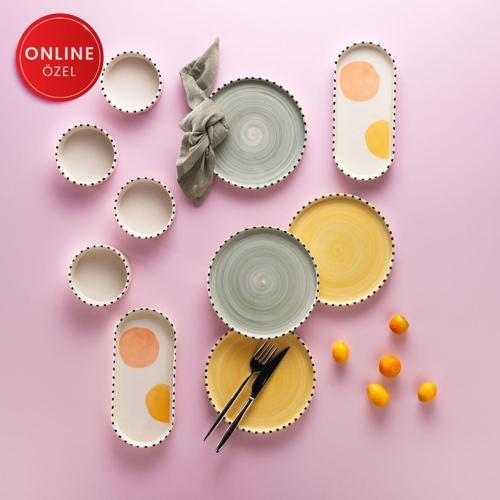 Sunny 4 Kişilik Kahvaltı Takımı 10 Parça-Asorti