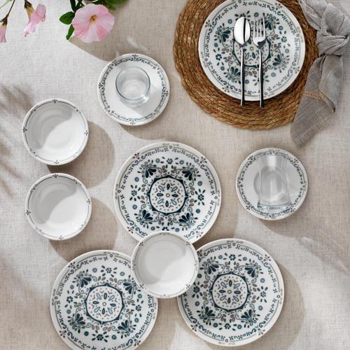 Lily Kahvaltı Takımı 16 Parça-Bej