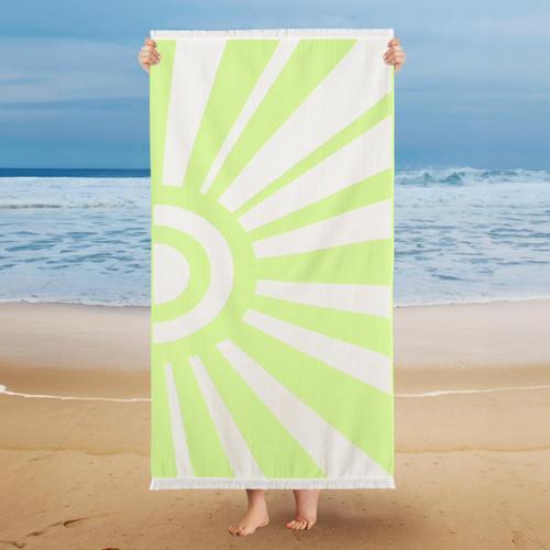 Home Sun 75x150 Plaj Havlu 1 Parça-Sarı