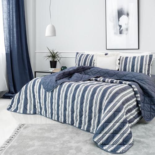Home İnfinity Çift Kişilik Complete Set 4 Parça-İndigo